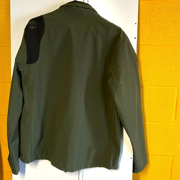 Timberland Men's Olive Lightweight softshell Jacket - Picture 6 of 9